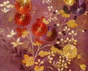 PF0473-036 Autumn Grasses in Laquer Art Style-0